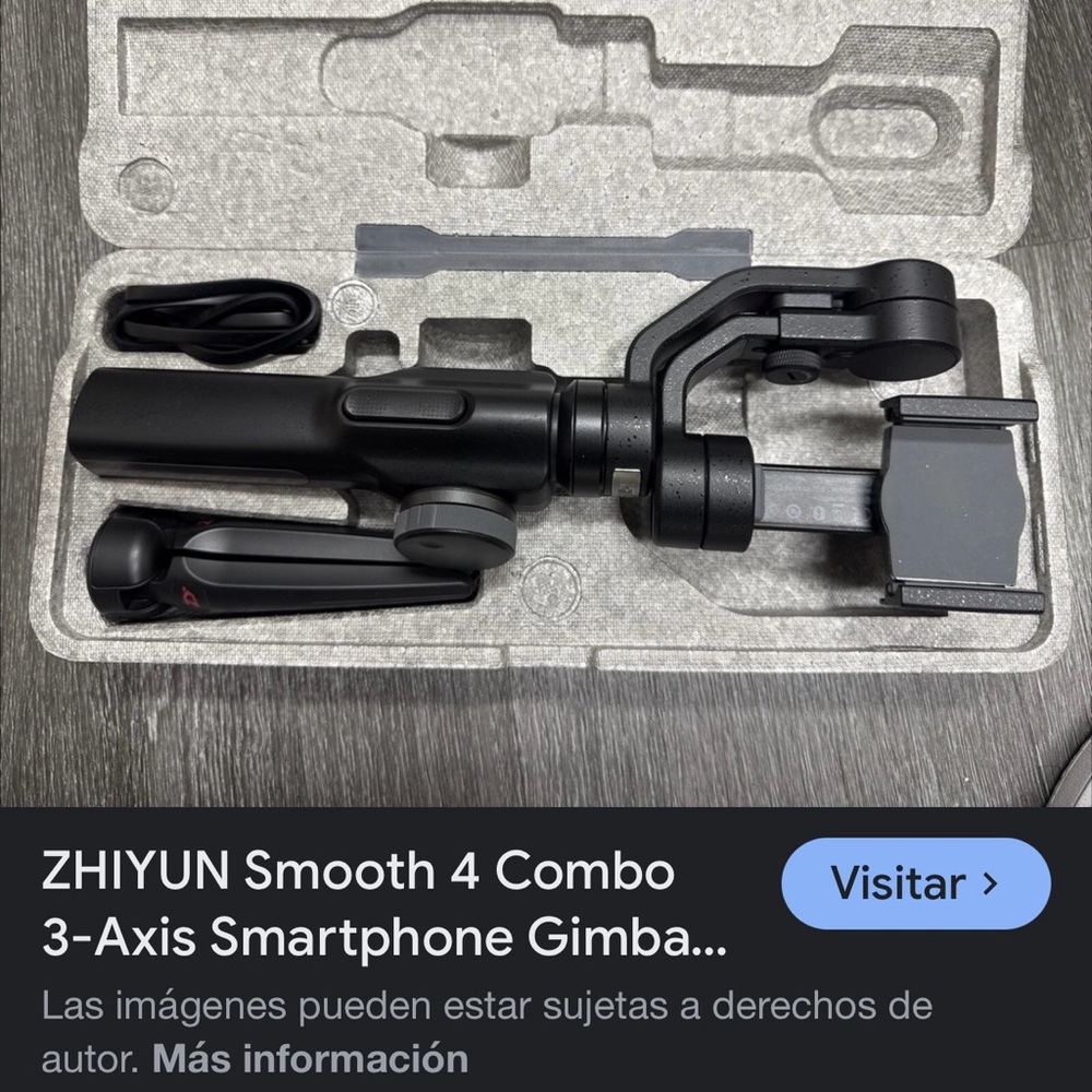 Black Smartphone Gimbal Stabilizer